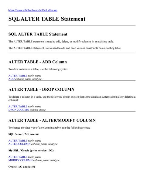 w3schools table|sql alter table w3schools.